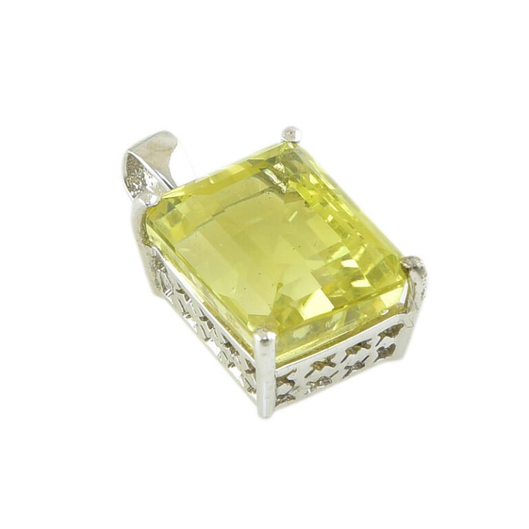 OCTO LEMON TOPAZ PENDANT