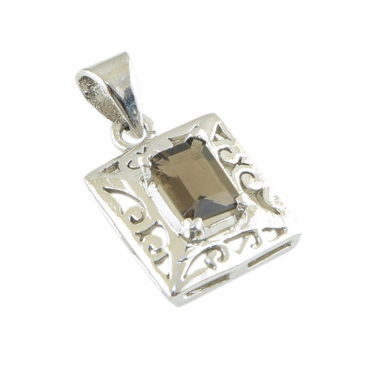 SMOKEY TOPAZ PENDANT