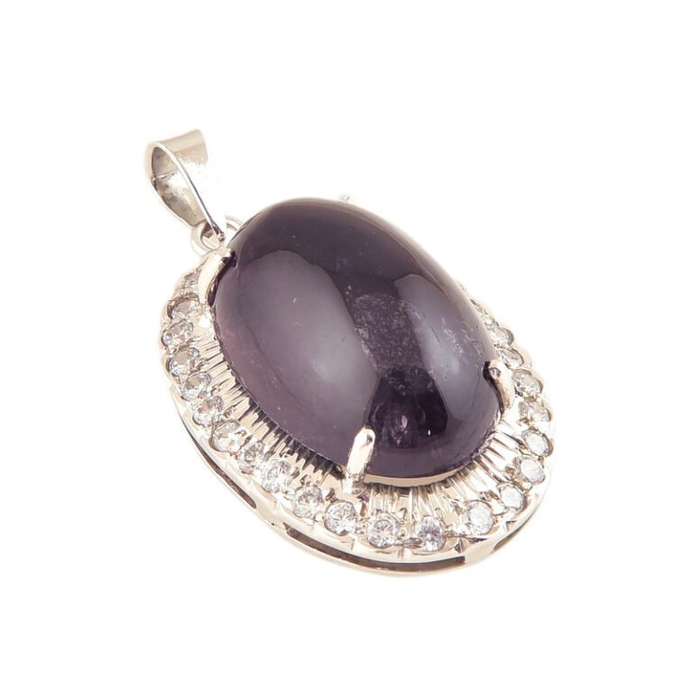 PURPLE TOURMALINE PENDANT