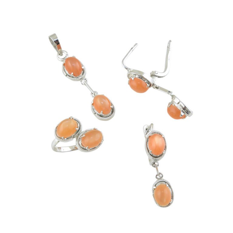 PINK MOON  PENDANT SET