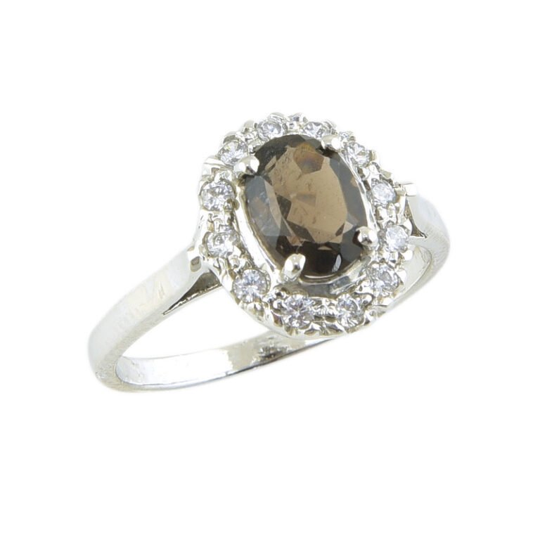 SMOKY TOPAZ RINGS